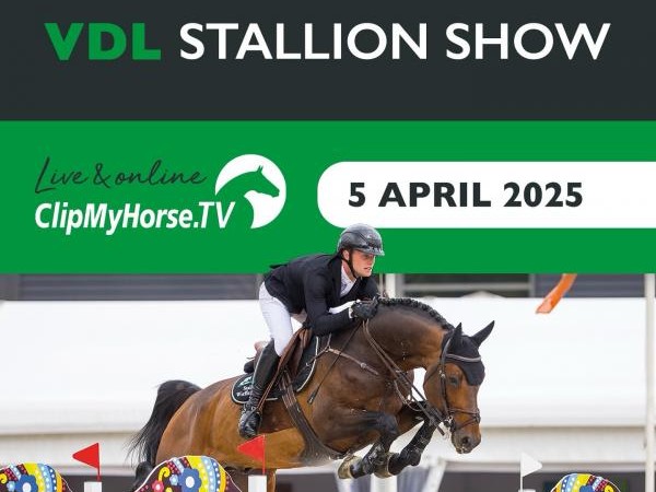 De Hengstenshow van de VDL-stud vindt plaats op zaterdag 5 april 2025